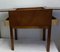 Vintage Scandinavian Style Teak Sewing Table with 2 Drawers & 2-Piece Top, 1960s 4