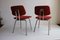 Rote Stühle von Friso Kramer für Ahrend De Cirkel, 2er Set 7