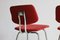 Rote Stühle von Friso Kramer für Ahrend De Cirkel, 2er Set 5