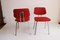 Rote Stühle von Friso Kramer für Ahrend De Cirkel, 2er Set 10