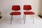Rote Stühle von Friso Kramer für Ahrend De Cirkel, 2er Set 2
