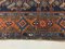 Moyen Tapis Oriental Malayer Tribal Vintage Bleu Marine & Rouge 4