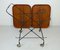 Mid-Century Modern Swedish Teak & Metal Serving Trolley from Jie Gantofta, 1960s 3