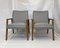 Restaurierte Skandinavische Stühle aus Grauem PVC, 2er Set 15