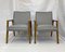 Restored Scandinavian Gray PVC Armchairs, Set of 2 15