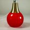 Vintage Internally Illuminated Doria Table Lamp with Glass Foot, 1970s, Image 2