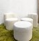 Modular Lounge Chair and Poufs, Italy, 1970s, Set of 4, Image 7