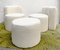 Modular Lounge Chair and Poufs, Italy, 1970s, Set of 4 2