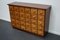 German Industrial Oak Apothecary Cabinet, Mid-20th Century, Image 8