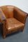 Vintage Dutch Cognac Colored Leather Club Chairs, Set of 2 15