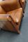 Vintage Dutch Cognac Colored Leather Club Chairs, Set of 2, Image 16