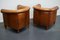 Vintage Dutch Cognac Colored Leather Club Chairs, Set of 2, Image 3