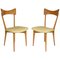 Italian Chairs by Ico and Luisa Parisi for Ariberto Colombo, 1950s, Set of 2 1