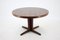 Round Palisander Extendable Dining Table, Denmark, 1960s 3