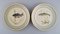 Platos de pescado Royal Copenhagen de porcelana con peces pintados a mano, años 60. Juego de 10, Imagen 6
