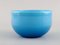 Palet Bowls in Light Blue Mouth Blown Art Glass by Michael Bang for Holmegaard, Set of 2, Image 3