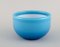 Palet Bowls in Light Blue Mouth Blown Art Glass by Michael Bang for Holmegaard, Set of 2 2