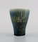 Vase Into Glazed Ceramics by Carl Harry Stålhane for Rörstrand, Mid-20th Century, Image 2