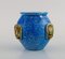 Vaso in ceramica blu-smaltata di Aldo Londi per Bitossi, Immagine 2