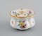 Meissen Inkwell Set in Hand-Painted Porcelain with Floral Motifs. 19th Century, Set of 3 4