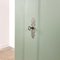 Antique Painted One Door Wardrobe in Pastel Green 7