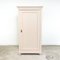 Antique Painted One Door Wardrobe in Pastel Pink 1