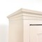 Antique Painted One Door Wardrobe in Pastel Pink 3