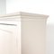 Antique Painted One Door Wardrobe in Pastel Pink 5