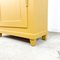 Antique Painted One Door Wardrobe in Mustard Yellow 6