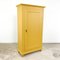 Antique Painted One Door Wardrobe in Mustard Yellow 2