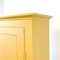 Antique Painted One Door Wardrobe in Mustard Yellow 5