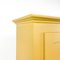 Antique Painted One Door Wardrobe in Mustard Yellow 3