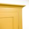 Antique Painted One Door Wardrobe in Mustard Yellow 9