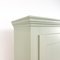 Antique Painted One Door Wardrobe in Pastel Green 3