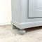 Antique Painted One Door Wardrobe in Pastel Gray 4