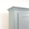 Antique Painted One Door Wardrobe in Pastel Gray 3