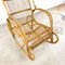 Vintage Rattan Rocking Chair 8