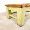 Table d'Usine Industrielle en Bois Peint 6