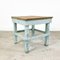 Industrial Painted Wooden Factory Side Table 1