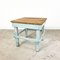 Tavolino industriale in legno dipinto, Immagine 3