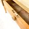 Vintage Holz Beistelltisch mit Zwei Schubladen 7