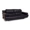 6500 Three-Seater Black Sofa by Rolf Benz 8