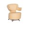 K06 Aki Biki Canta Cream Leather Armchair from Cassina 1