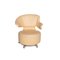 Poltrona K06 Aki Biki Canta in pelle color crema di Cassina, Immagine 6