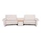 Two-Seater Cream Leather Sofa from Koinor 1