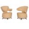 K06 Aki Biki Canta Leather Chairs from Cassina, Set of 2 1