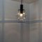 Geometric Iron and Clear Glass Chandelier from Limburg 12