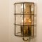 Iron and Bubble Glass Sconce from Limburg, Germany, 1960s 11