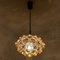 Amber Bubble Glass Pendant Lamp by Helena Tynell, 1960s, Image 14