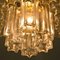 Brass and Glass Lights Fixtures from Limburg Glashütte, 1970s, Set of 4 6